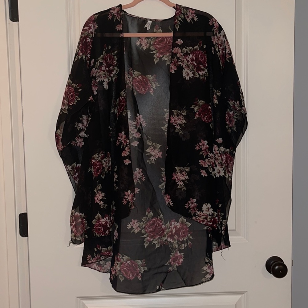 Floral Cover up Shrug